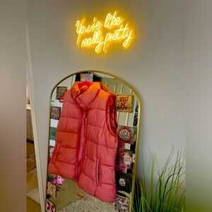 Light Pink Puffer Vest
